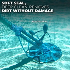 Lightweight Pool Sweeper – Quick Setup, Quiet Operation