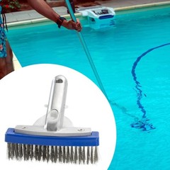 5inch Pool Brush Swimming Pool Cleaning Brush for Bathroom Floor Bathtub