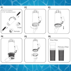 Pool Leaf Catcher – Heavy Duty Inline Pool Leaf Canister, Vacuum for Inground Cl
