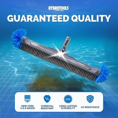 EZ Clip Compatible 22-Inch Pool Brush | Round Edge Bristles