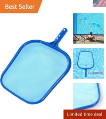 Pool Skimmer Net with Sturdy Plastic Frame – Easy Clean for Spas & Pools
