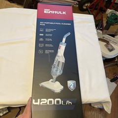 PC15 Cordless Pool Vacuum: 13.4&Prime; Head & 87.5&Prime; Telescopic for Fast Cleaning