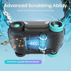 Aiper Scuba 1100W Cordless Robotic Pool Cleaner, Tri-Motor Drive, Advanced