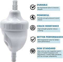 NEW Upgraded G52 Backup Valve Replace Kit – For Polaris 180 280 380 Pool Cleaner