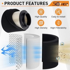 0452306 1253355 Air Filter Cleaner Replacement for Polaris Phoenix 200 2005