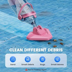 Rechargeable Swimming Pool Vacuum Enhulk With Pole 1 Hour