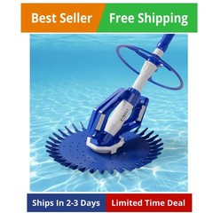 Pool Vacuum Cleaner Automatic Sweeper Swimming Pool Creepy Crawler Vacuum wit…