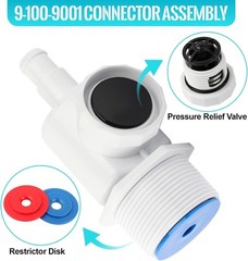 Pool Cleaner Universal Wall Fitting UWF Connector For Zodiac Polaris 280 380 390