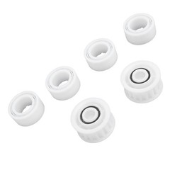 4 Pack Pool Cleaner Guide Wheels Durable For Dolphin Easy To Use