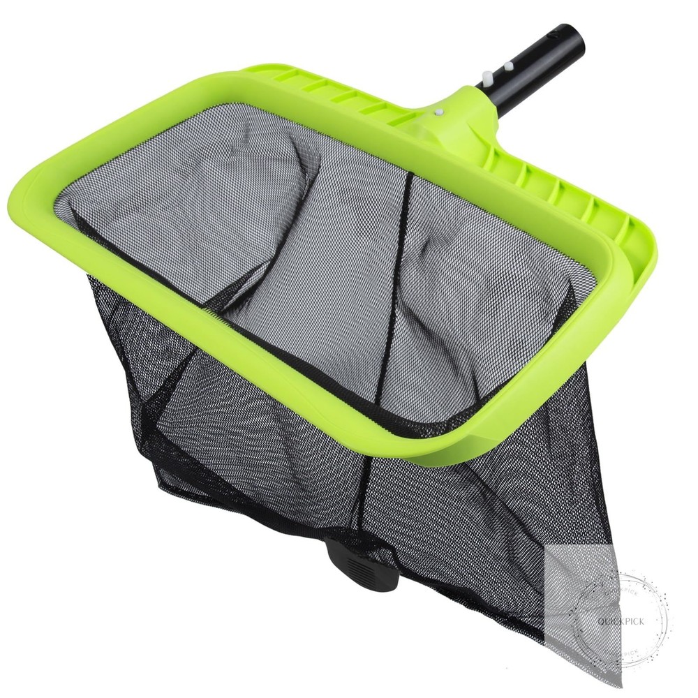 Swimming Pool Leaf Skimmer Net,Reinforced Frame Deep Rake Net
