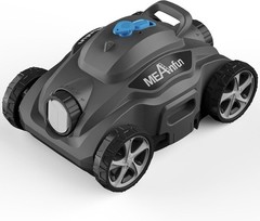 CORDLESS BLUE ROBOTIC POOL CLEANER Meanfun MF-PC01 GRAY NEW