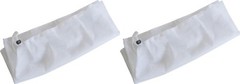 Swimming Pool Leaf Eater Gulper Vacuum Cleaner Fine Mesh Debris Bag (Pack of 2)