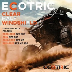 Polaris RZR Windshield Clear Half Polycarbonate 2008-2013 UTV Front 800