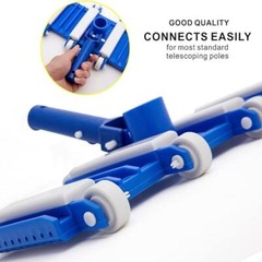 14&Prime; Flexible Swimming In-Ground Pool Vacuum Head with Swivel Hose Connection US