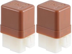 Pack of 2 Brown Car Motor Relay Replacement Fits for Nissan Titan