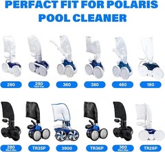for Polaris Pool Cleaner Parts,Tail Sweep with Scrubber Replacement Part Fit…