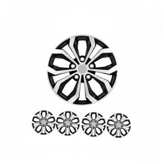 4PC Set 15&Prime; 16&Prime; & 17&Prime; Hubcaps Wheel Cover Universal fit Most of Cars 17 Inches