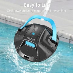 KEEPEEZ SP-M101 Robotic Pool Cleaner 100 Minutes Runtime up to 860 sq.ft.