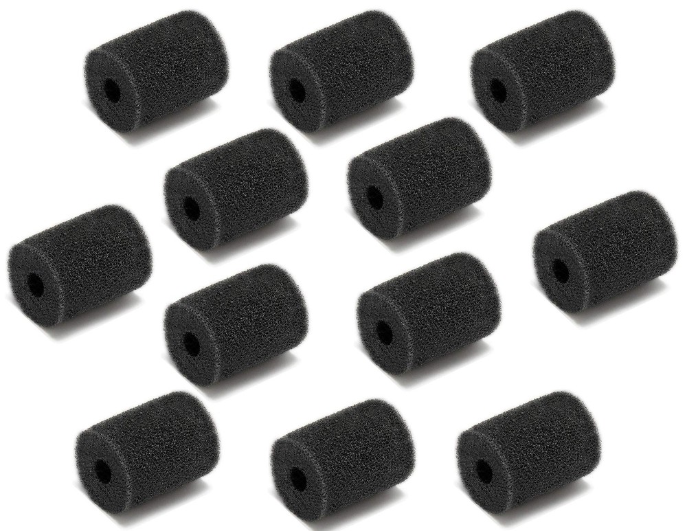 ATIE High Density Pool Cleaner Sweep Hose Scrubber 9-100-3105 12-Pack, Black