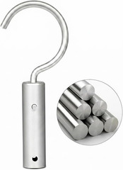 Hook for Robotic Pool Cleaners, Stainless Steel Pool Hooks for Poles Pool Vacuum