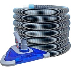 Heavy Duty Pool Vacuum Hose W/ Weighted Triangular Head Inground Pools New