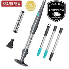 Handheld Spa Hot Tub Vacuum- Cordless Small Above Ground Pool Cleaner with 2 …