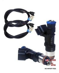 2-Pack Fuel Injector with Harness Compatible with Polaris Ranger Crew/XP/6×6