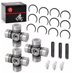 3PCS Front & Rear Prop Shaft U-Joint For Polaris General 1000 Ranger 1000