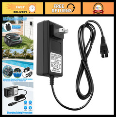 25.2V Charger Adapter for Robotic Pool Cleaner, Compatible with Cordless Vacuum