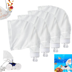 4Pcs Nylon Net Pool Robot Cleaning Bags for Polaris 280 and 480 Pool Cleaner