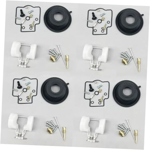 Carburetor Repair Rebuild Kit with Float Diaphragm for Yamaha YZF600R 1997