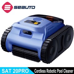 SEAUTO SAT20PRO Cordless Robotic Pool Vacuum Floor Wall Waterline Pool Cleaner