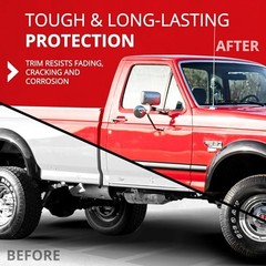 Replacement Old Style Body Side Molding (2&Prime;) – OEM Grade and Black 1992-1997