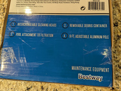 Bestway 58234 Above Ground Pool Cleaning Maintenance Accessories Set Kit
