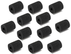 Pool Cleaner Sweep Hose Scrubbers 12 Pack For Zodiac Polaris 180 280 360 380