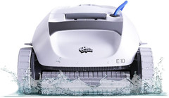 (2025 Model) E10 Automatic Robotic Pool Vacuum Cleaner, Active Scrubber Brush, T