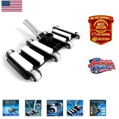 14.4&Prime; Weighted Pool Vacuum Head – Flexible & Universal Hose Fit for All Pools