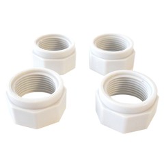 4 Pack of D15 Feed Hose Nut Replacement for Polaris Zodiac Pool Cleaners