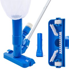 Swimming Pool Jet Cleaner 5Section Pole Ground Spa Pond Fountain Handheld Vacuum