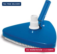 Triangular Vinyl Pool Vacuum Head, Weighted Swimming Pool Vacuums for Above Grou