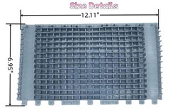 Front & Rear Brush Set for Robot Swimming Pool Cleaners – Replacement Parts for