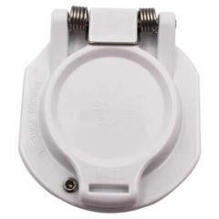 Vacuum Lock Safety Pool Wall Fitting For Hayward Vac Lock W400BWHP White