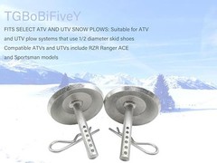 2205071 2208864 Snow Plow Skid Shoes Replaces Part for ATV UTV Polaris K-Plow