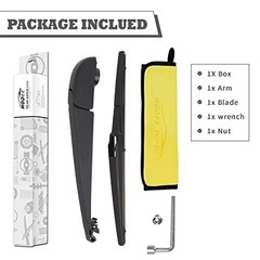 Rear Wiper Arm & Blade Kit,Exact-Fit Replacement for Chrysler Pacifica 2017