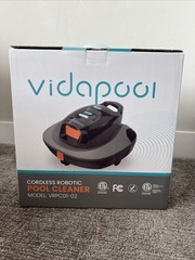 SEALED NEW Vidapool Cordless Robotic Pool Vacuum Cleaner VRPC01-02 Self-Parking