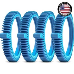 4-Pack Replacement Tires for Poolvergnuegen 896584000-143 | Easy Installation