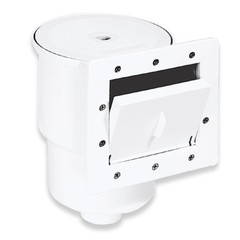 Pool Skimmer Thru Wall ABS White Return Fitting Vacuum Plate Above Ground