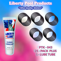 Salt Cell Union O-ring Replacement for T-Cell Fits GLX-Union-Oring PTK-043 25PK