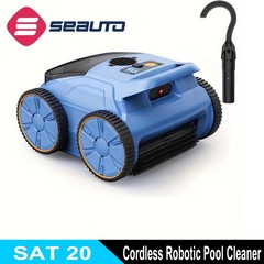 New Seauto SAT20 Smart Robotic Pool Vacuum Cleaner For Floor/ Wall/ Waterline