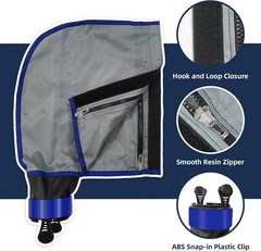3900 Double Pool Cleaner Replacement Bag with Zipper Enclosure,Wide Hook & Lo…